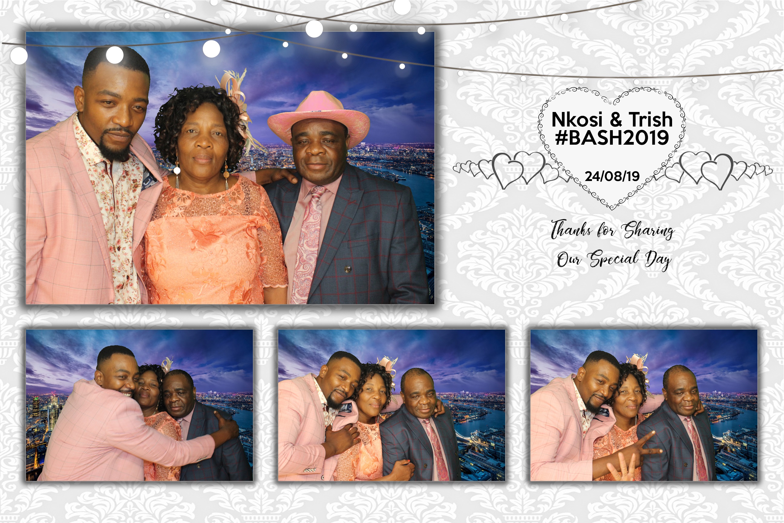 Nkosi & Trish's Wedding  | View more photos from the event at images.mobile-photo-booth.com/u/MobilePhotoBoothUK/Nkosi-Trishs-Wedding